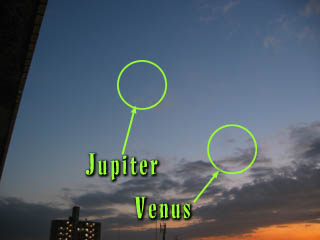 Venus & Jupiter